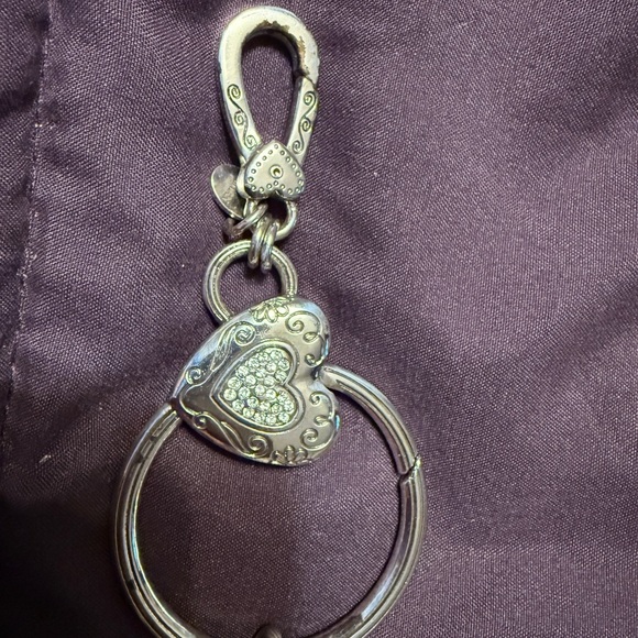 Silver Chain belt with Heart Charm - Picture 2 of 7